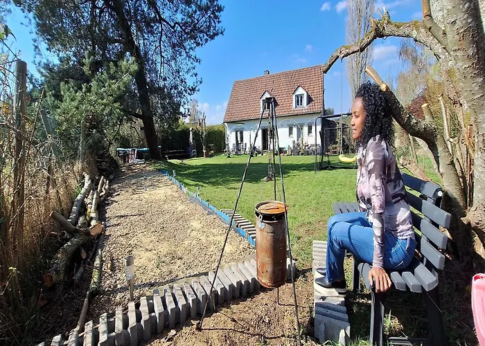 House Ardennes Blue In Theux Near Holiday home